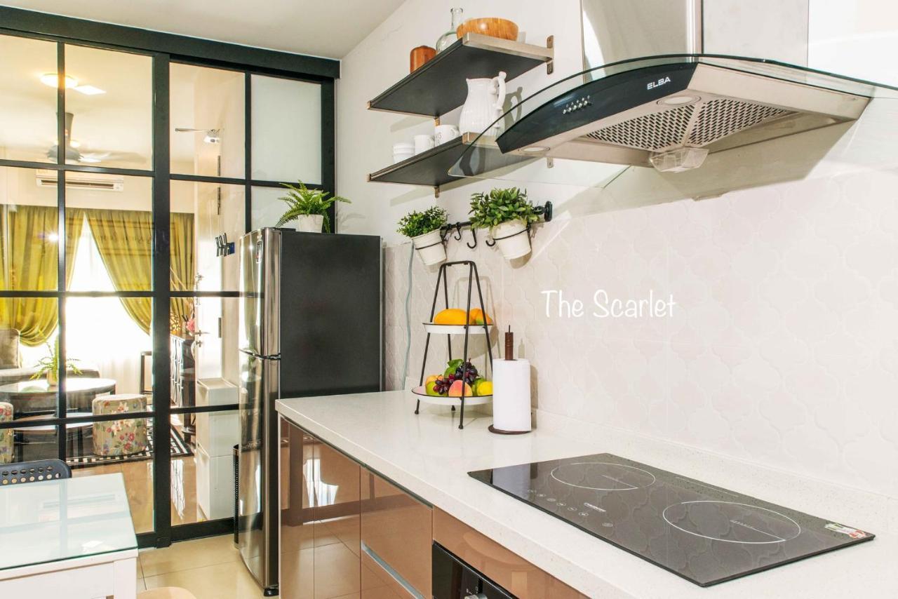 Апартаменты The Scarlet @ Sunway Gandaria Kampong Sungai Ramal Dalam Экстерьер фото
